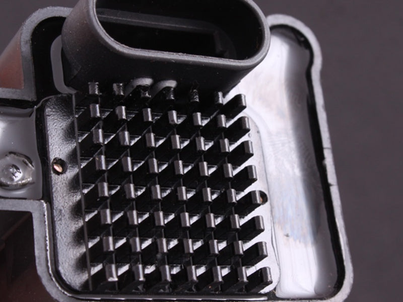 Mototron coil with integrated amplifier