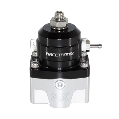 Fuel Pressure Regulator, -10/-6AN E85, Black/Silver