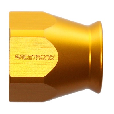 Nut, -8AN Replacement, GOLD